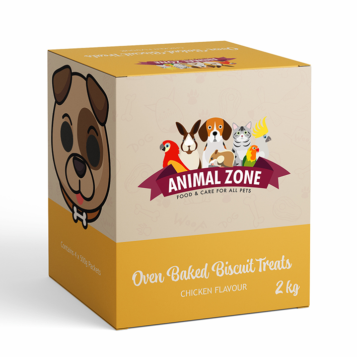 Baked Dog Treats 2KG – Chicken