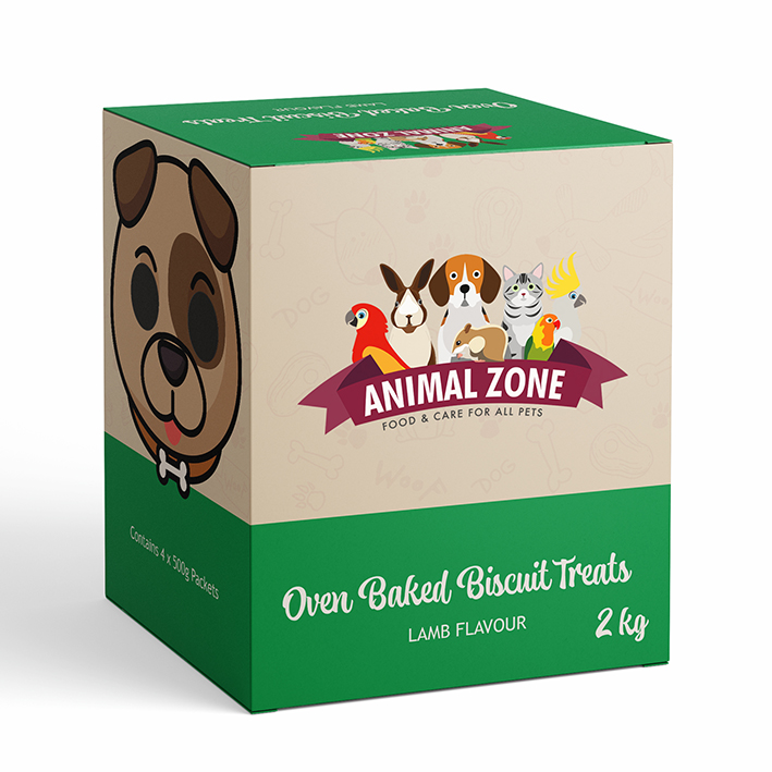 Baked Dog Treats 2KG – Lamb