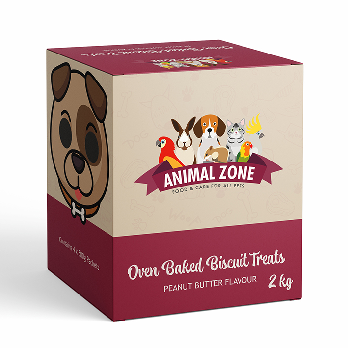 Baked Dog Treats 2KG – Peanut Butter