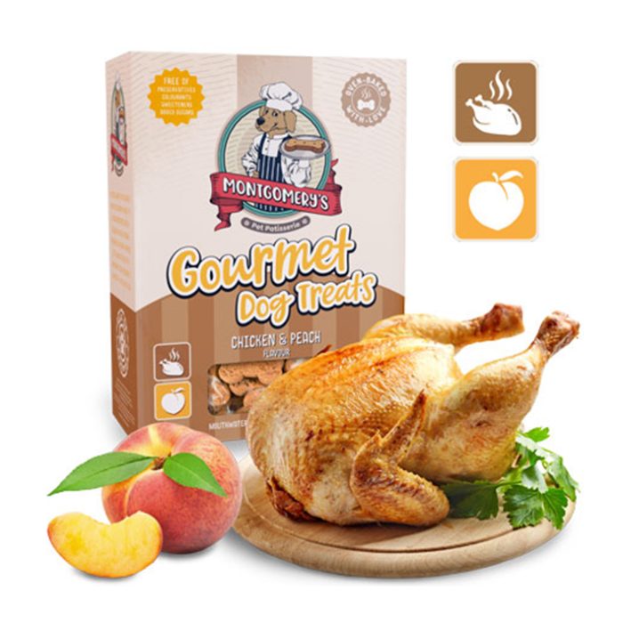 Dog Treats – Chicken & Peach 1kg