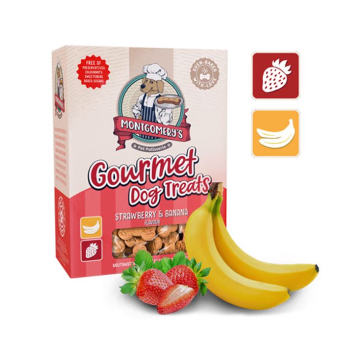 Dog Treats – Strawberry & Banana 1kg