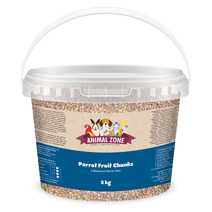 Parrot Fruit Chunks 3kg