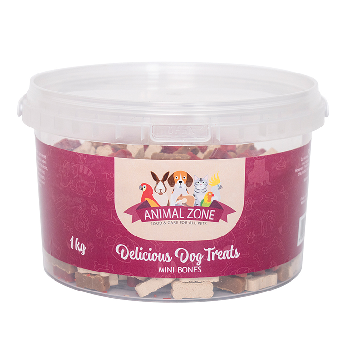 Semi Moist Dog Treats 1KG – Mini Bones