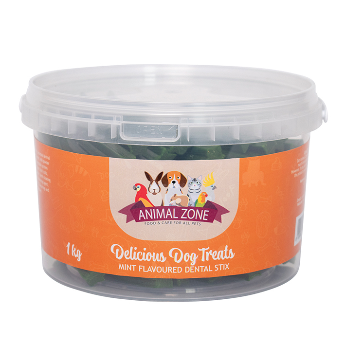Semi Moist Dog Treats 1KG – Mint Dental Stix